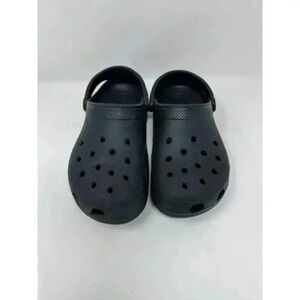 Crocs Classic Clog Unisex Black Comfort Healthcare Women's‎ 10 / Men's 8